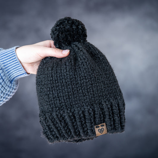 Chunky Beanie – Black