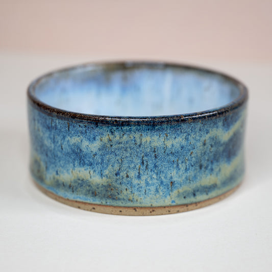 Dog Bowl - Paw Print - Blue