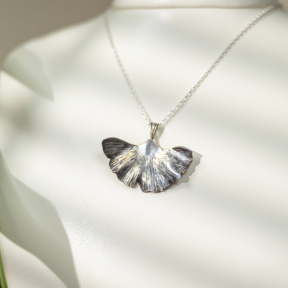 Pendant - Ginko Leaf