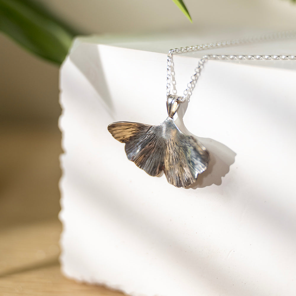 Pendant - Ginko Leaf