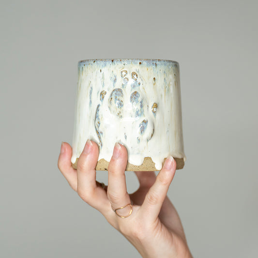 Mug - Paw Print - Iced Honey