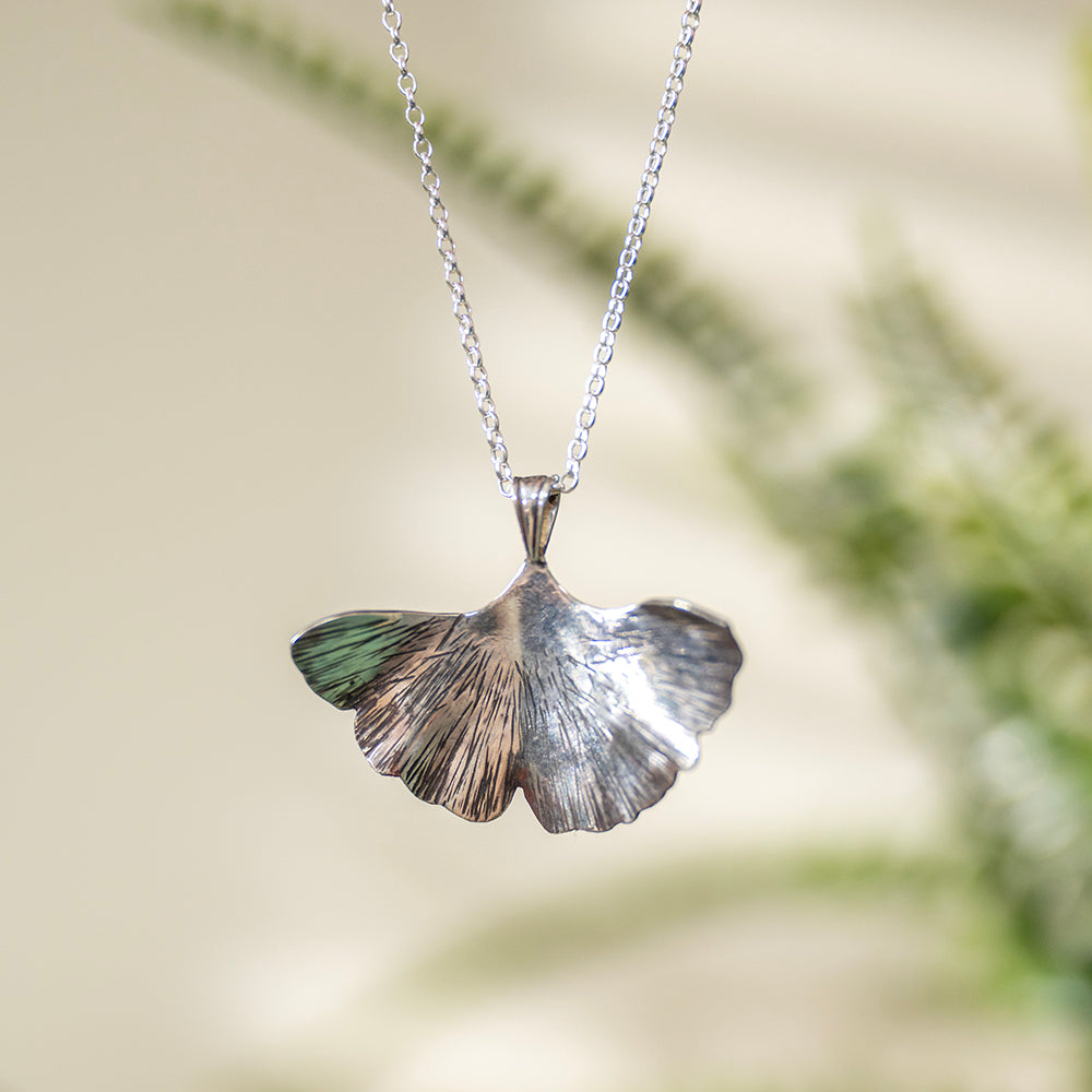 Pendant - Ginko Leaf