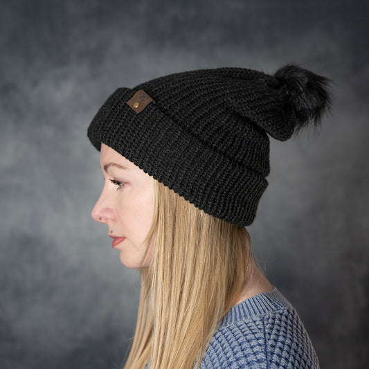 Chunky Slouch Beanie – Choose Colour