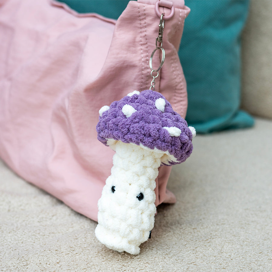 Bag Charm - Mushroom