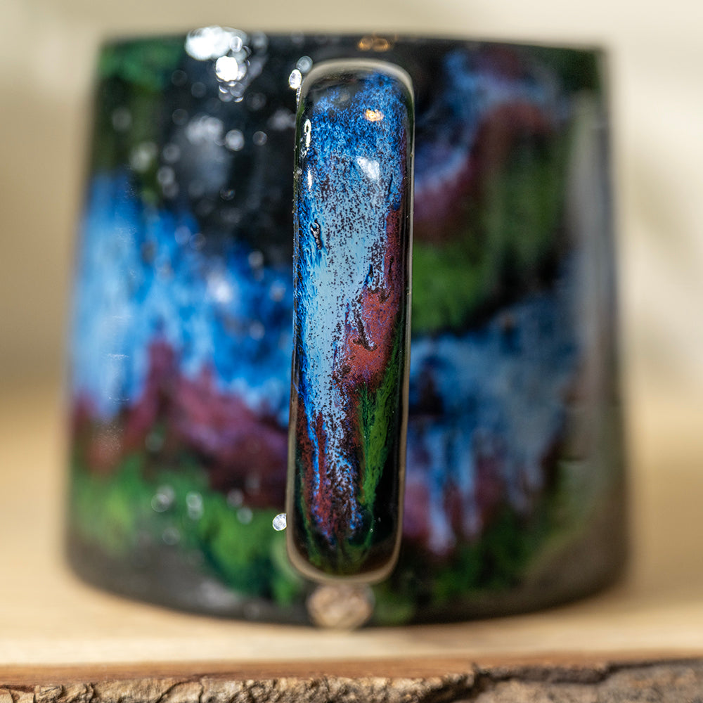Mug - Paw Print - Northern Lights