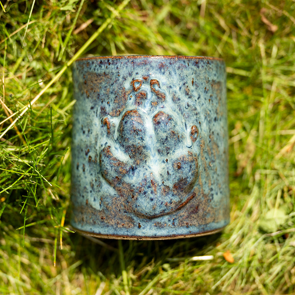 Mug - Paw Print - Blue