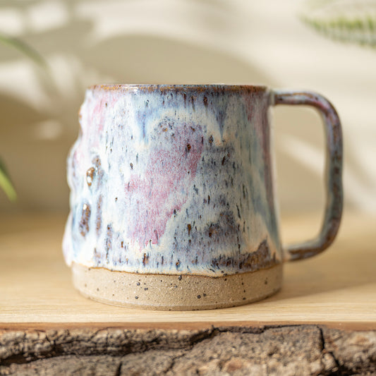 Mug - Paw Print - Pastel Pink & Blue