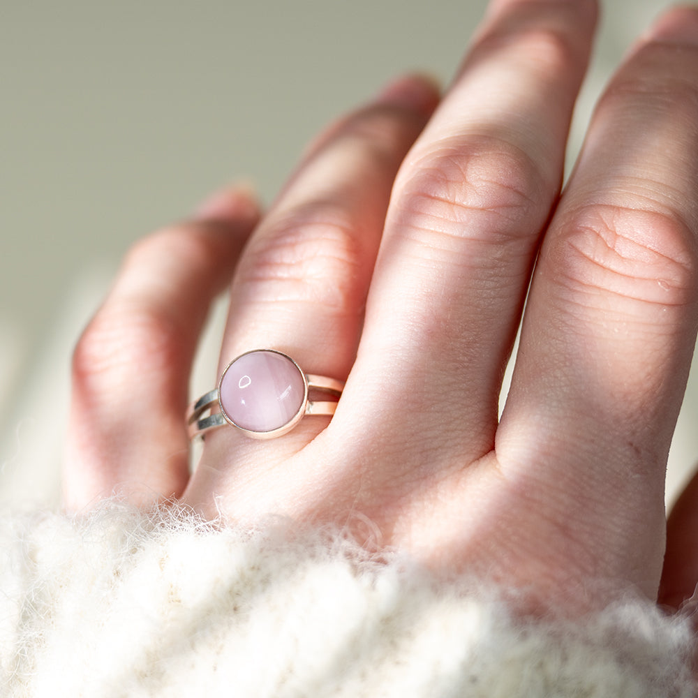 Ring - Split Band - Choose Stone