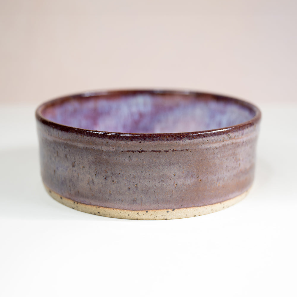 Dog Bowl - Paw Print - Purple
