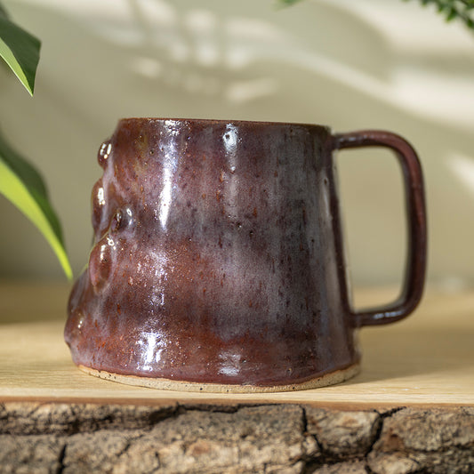 Mug - Paw Print - Purple