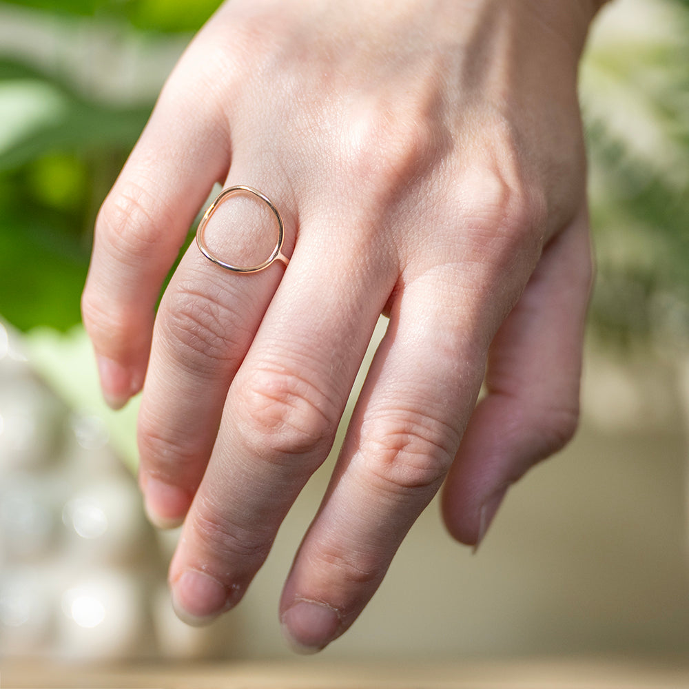 Ring - Circle - Choose Metal