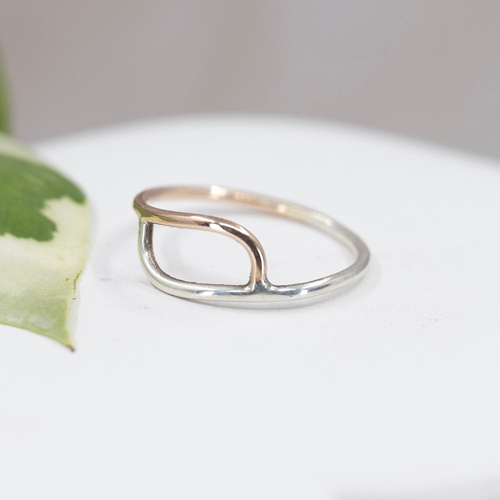 Ring - Overlap - Choose Metal