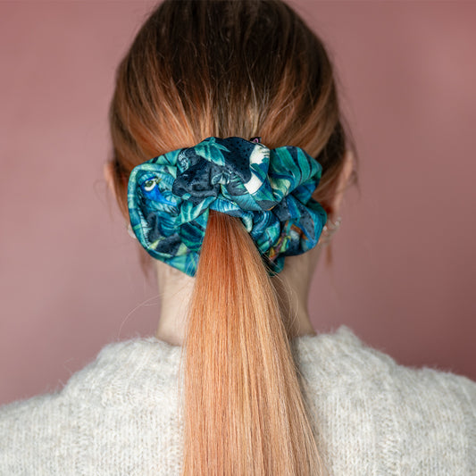 Velvet Scrunchie Regular - Jungle