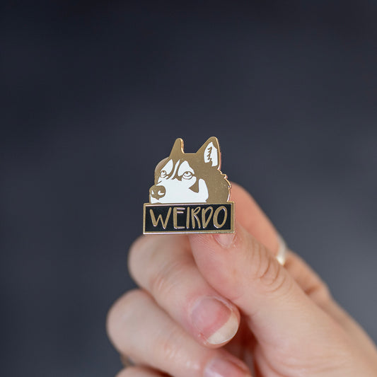 Enamel Pin Badge – Weirdo