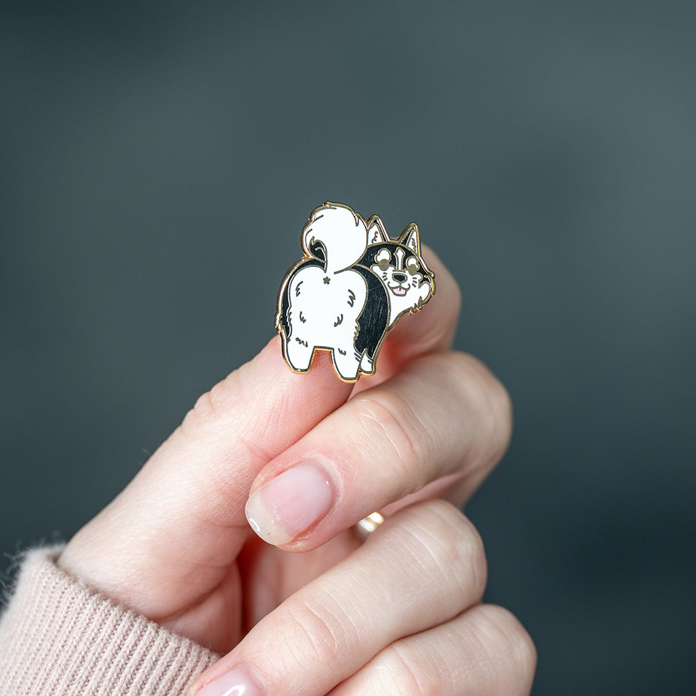 Enamel Pin Badge – It’s Fluff Not Fat