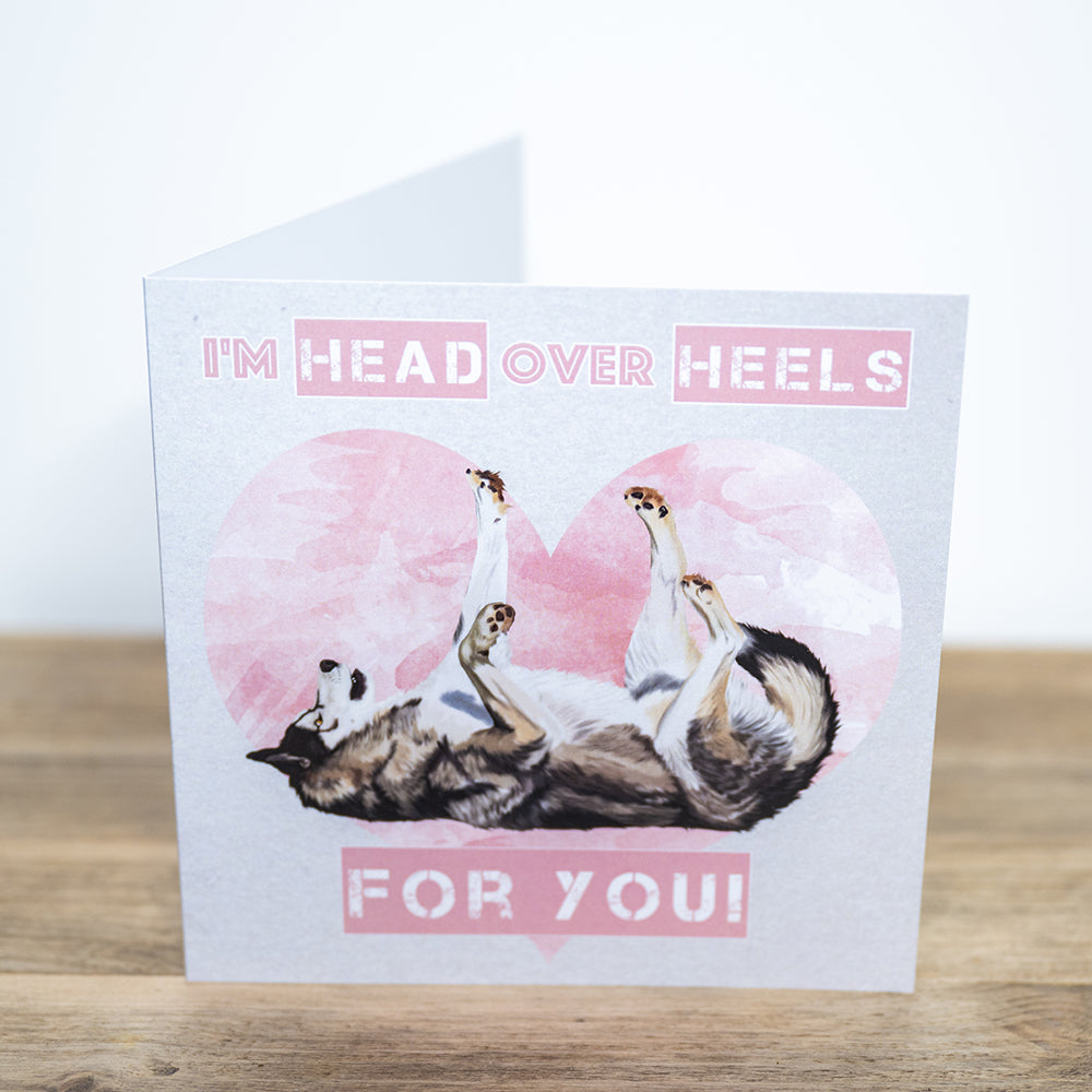 Card – Head Over Heels In Love