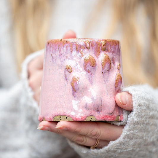 Mug - Paw Print - Pink