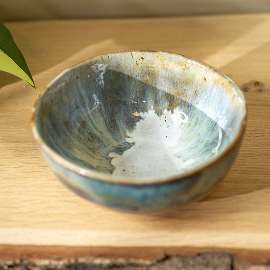Pre-Loved Bowl - Blue Ripples