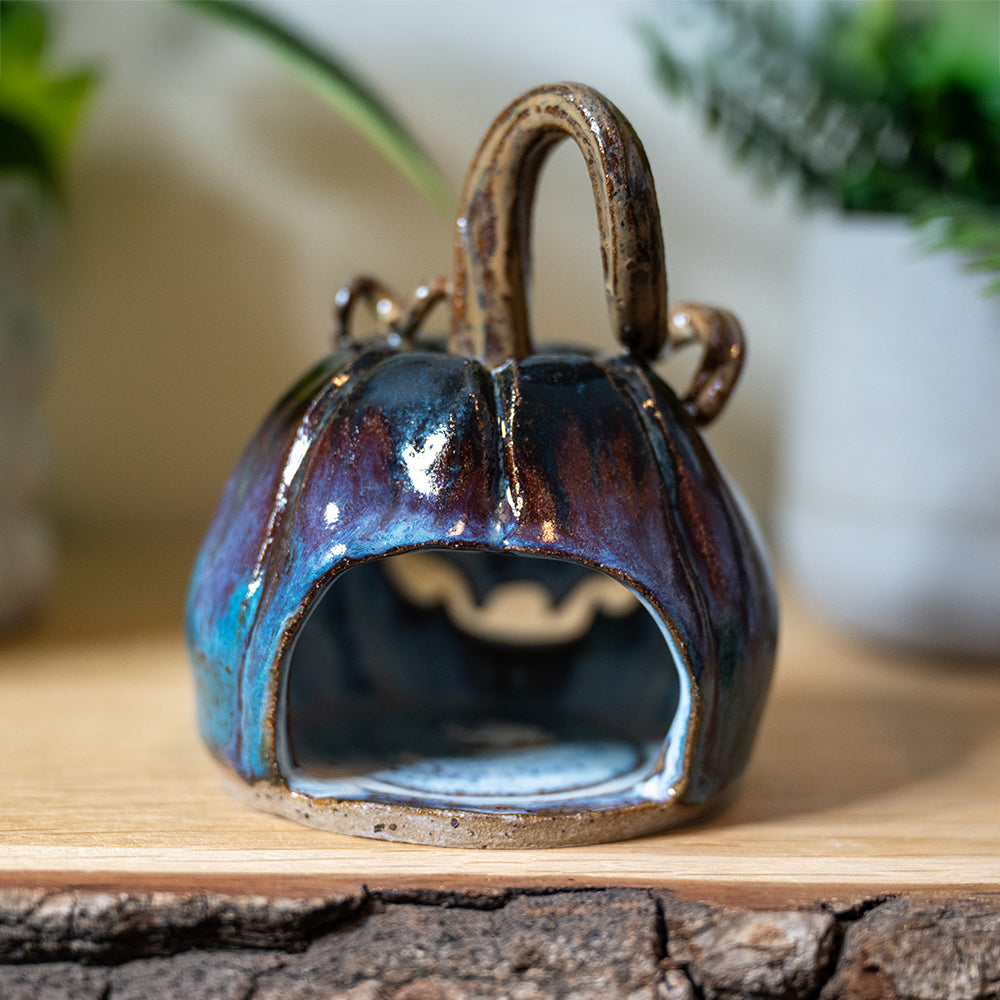 Tealight - Pumpkin - Happy