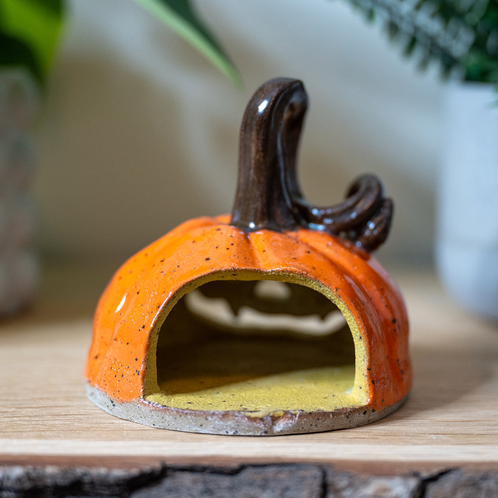 Tealight - Pumpkin - Frankie