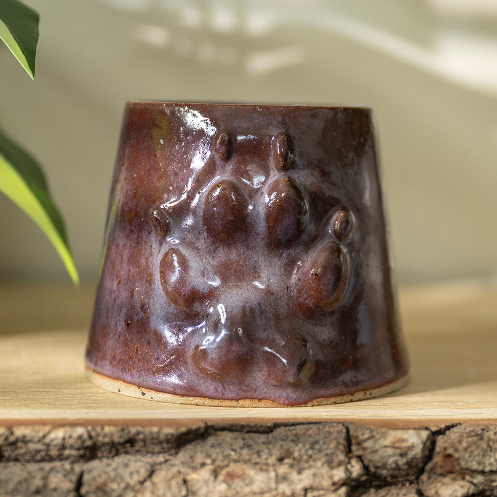 Mug - Paw Print - Purple