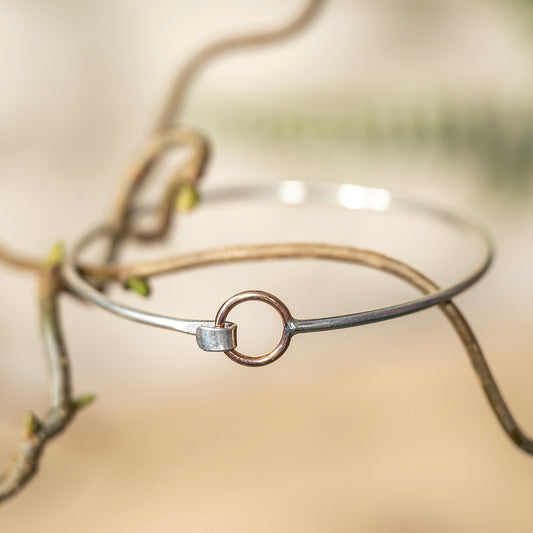Bangle - Rose Hoop