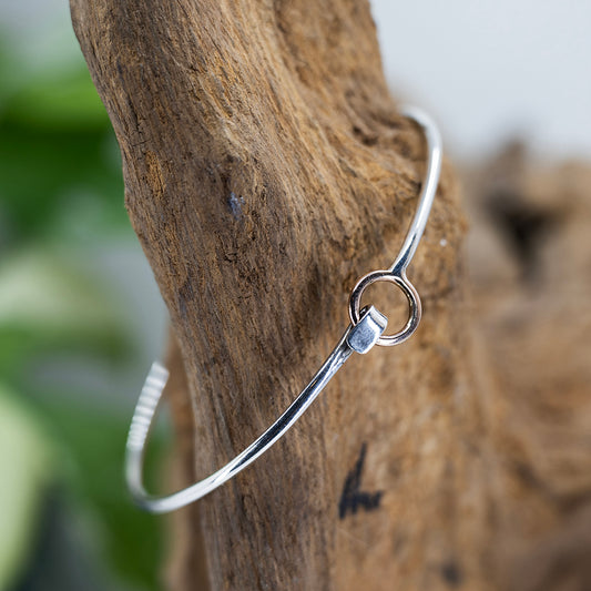 Bangle - Rose Hoop