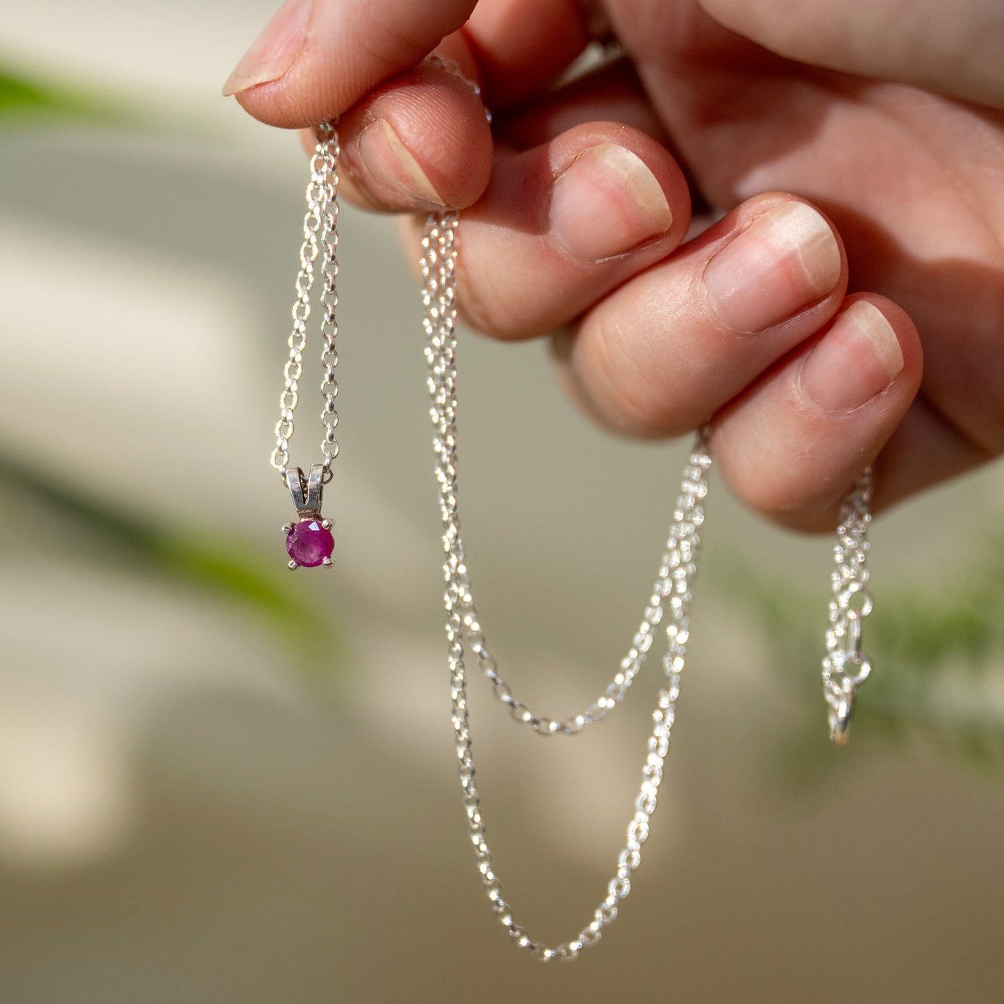 Pendant - Ruby Seed