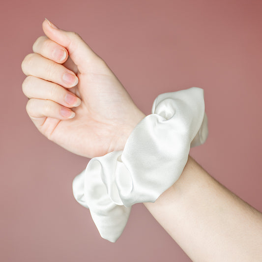 Silk Scrunchie - XL - Choose Colour