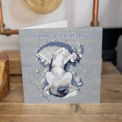 Cards - 12 Pack Snowdog Christmas Cards