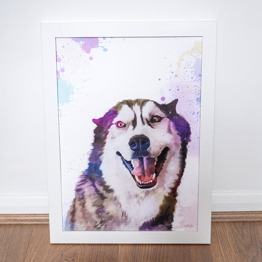 Art Print – Watercolour Smile