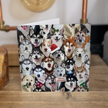 Cards - 12 Pack Snowdog Christmas Cards