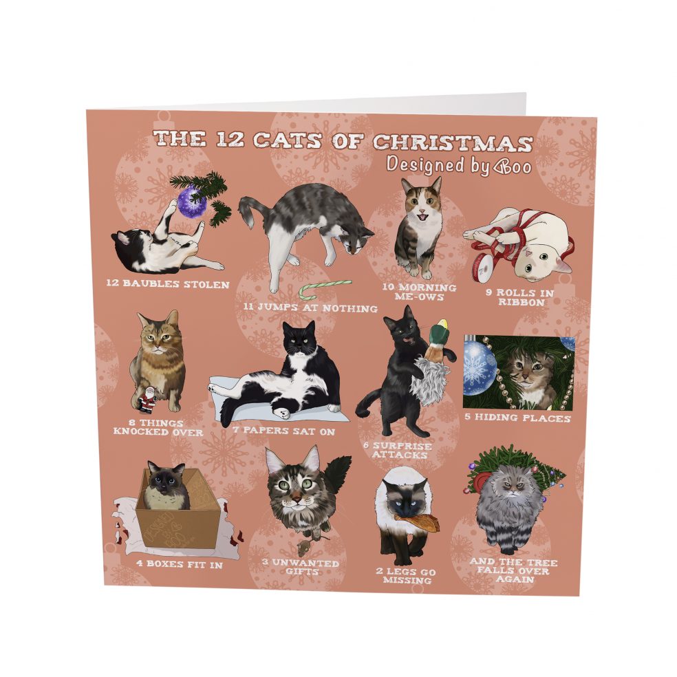 the twelve cats of christmas