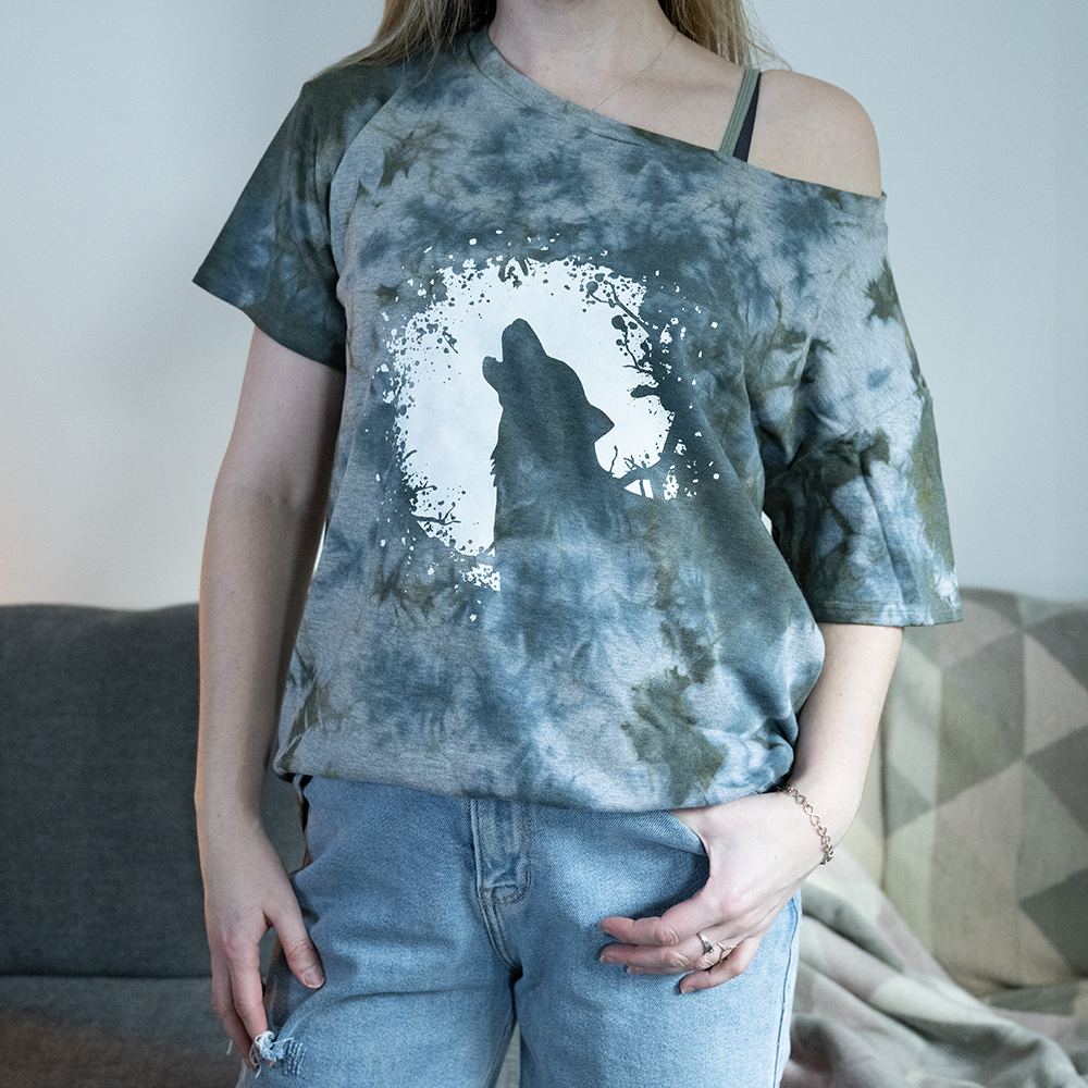 Marble Grey – Ladies T-shirt