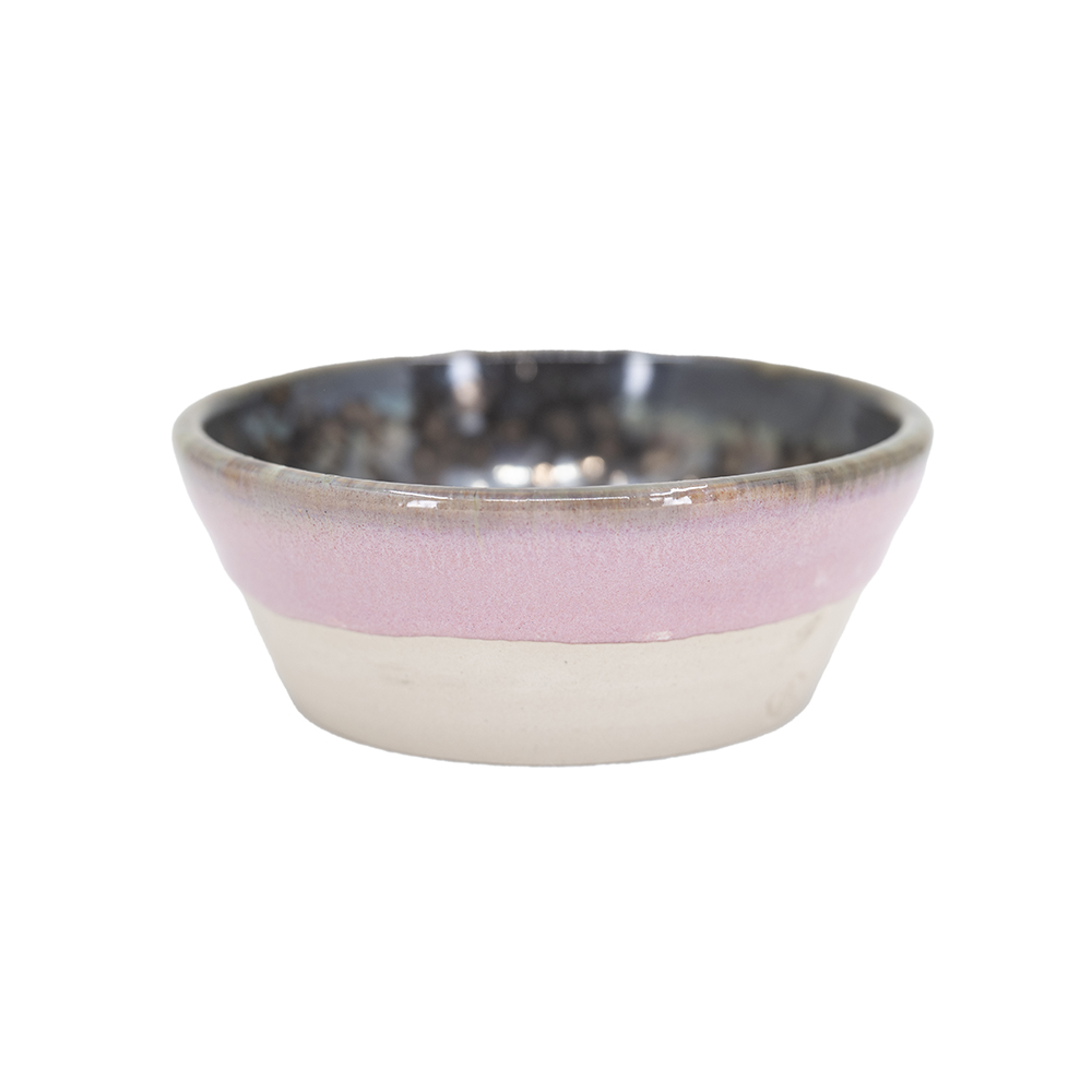 Ring Pot – Pink and Bronze Bubbles