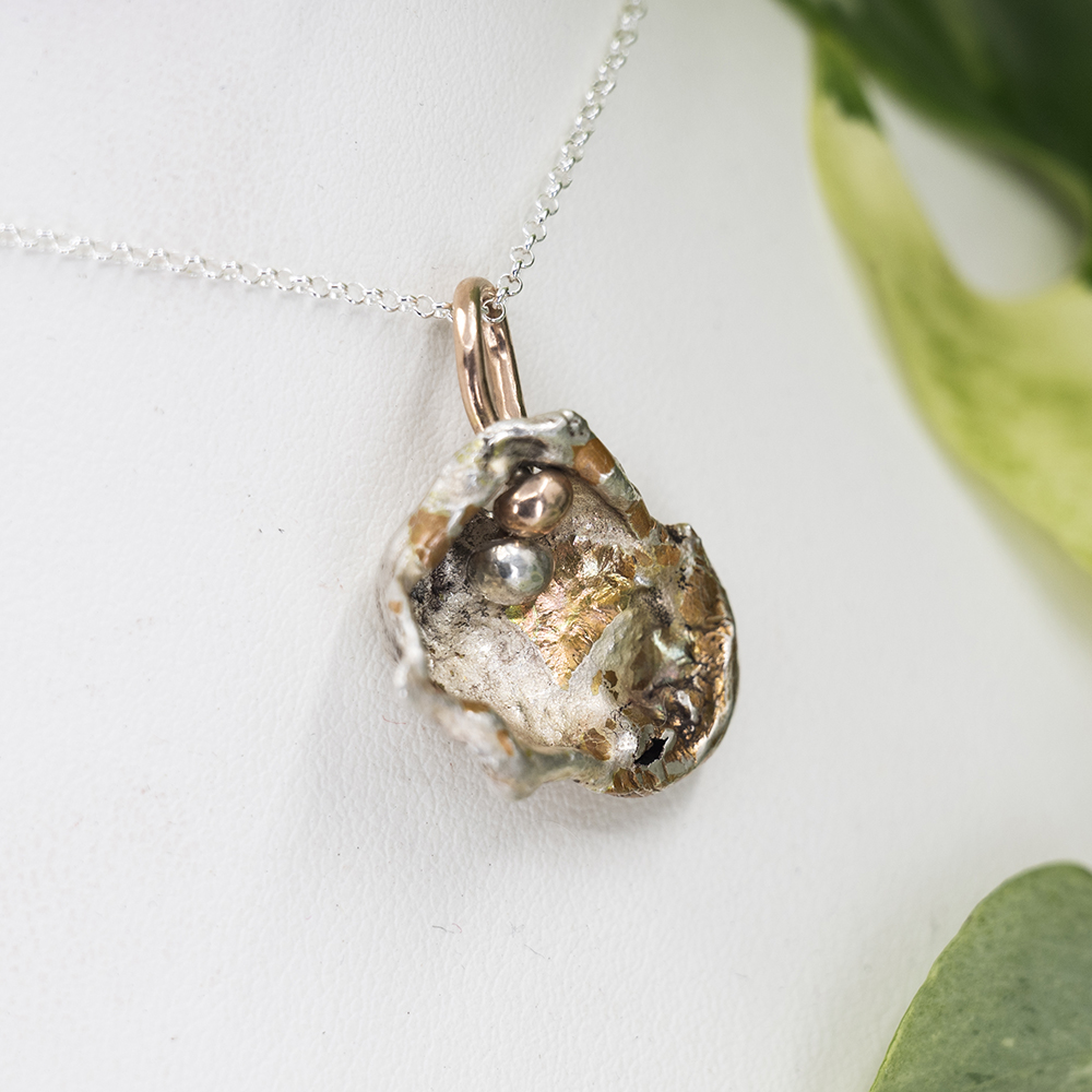 Oyster Water Cast – Pendant Necklace